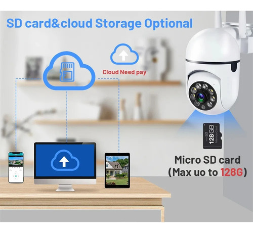 Xd Câmera De Vigilância Ip Com Zoom Digital 4x, 3mp C