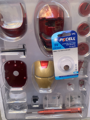 Cabeza Iron Man Primer Fascículo Planeta Deagostini Original (Usado)