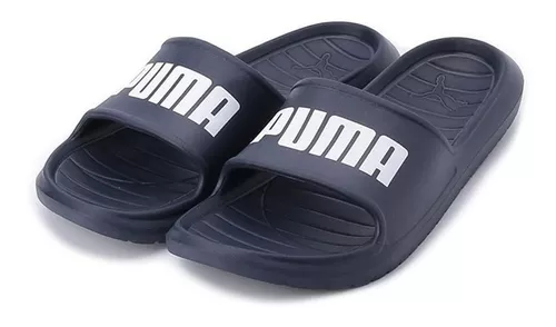 Sandalias Puma Slides Purecat Negras Baño Playa Og