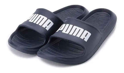 Slides Purecat Negras Unisex Baño Playa Og