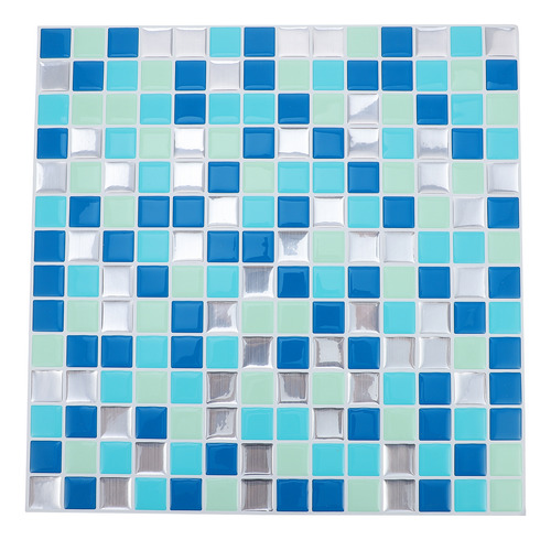 Pegatinas De Mosaico De Barrera De Agua Para Piso De Ducha P