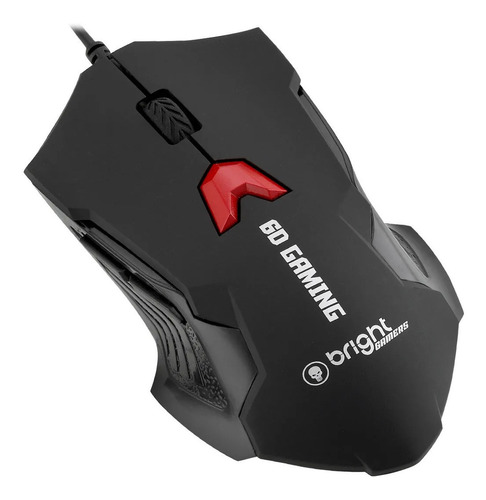 Mouse para jogo Bright  Mouse Gamer 462 preto