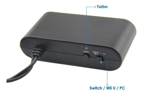 Adaptador Compatible Con N Switch Para 4 Controles Gamecube