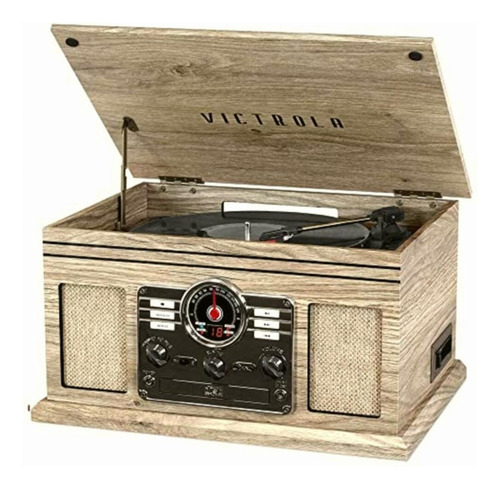 Victrola Nostalgic 6-in-1 Bluetooth Record Player &