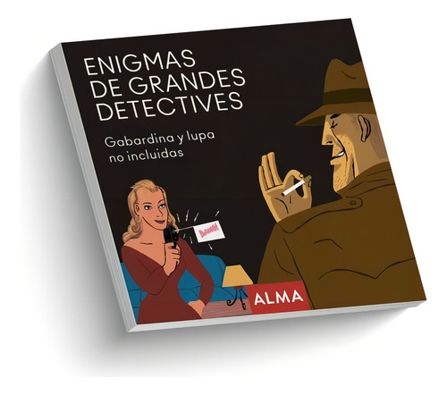 Libro Enigmas De Grandes Detectives - Equipo Editorial Alma