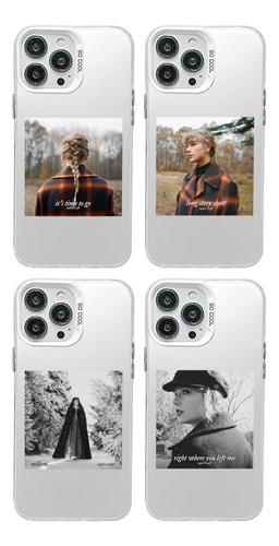 4pcs Evermore Taylor Swift Funda Para iPhone Case Eca4-5