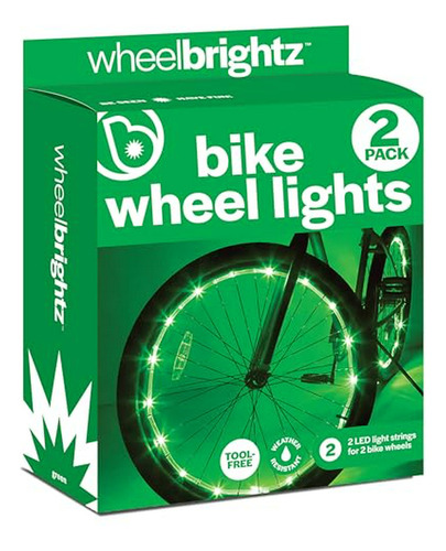Luces Rueda Bicicleta Brightz_led - Edición 2024, Set Correa