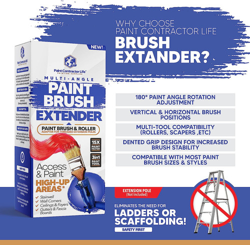 Extensor De Pinceles De Pintura Multiángulo - Herramienta De