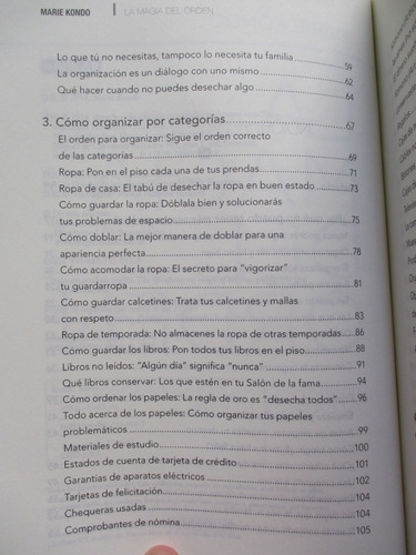 Imagen 5 de 10 de Marie Kondo - La Magia Del Orden