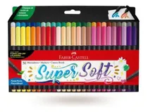 Comprar Plumones Supersoft X 50 Punta Pincel Para Lettering