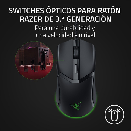 Mouse Razer Cobra 8500 Dpi Switch Optico 90m Chroma Black