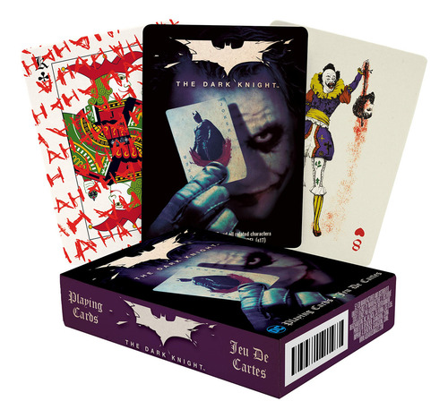 Baraja De Cartas Joker Caballero Oscuro Licencia Dc