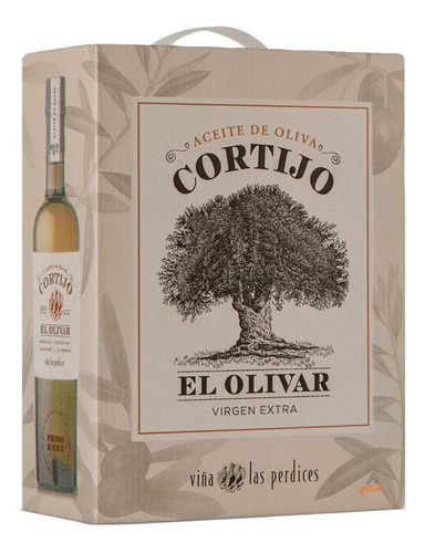 Aceite De Oliva El Cortijo Bib 3 Litros Las Perdices 