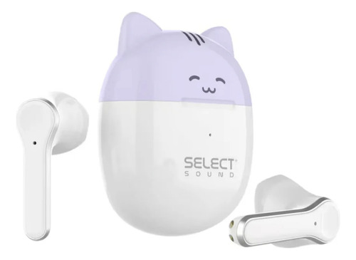 Audífonos Infantiles Bluetooth Inalámbricos Select Sound Color Violeta