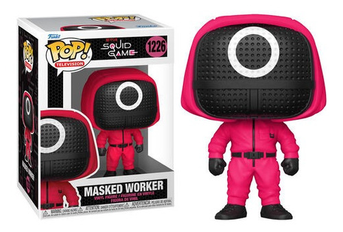 Funko Pop Masked Worker Squid Game Juegos Calamar - 1226