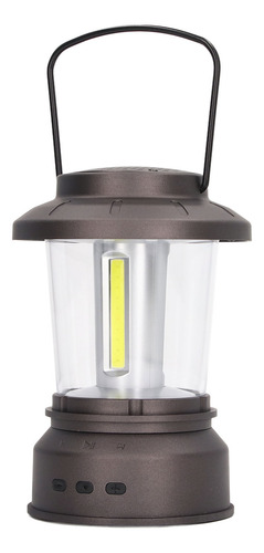 Luz Para Acampar Al Aire Libre Con Altavoz Bluetooth (blanco