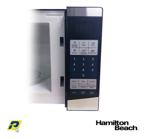 Imagen 2 de 7 de Microondas Hamilton Beach 20 Lts / 0.7 Pies Cúbicos