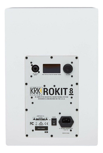 Monitores Potenciados Krk Rokit 8 Generación 4 Rp8g4wn Par
