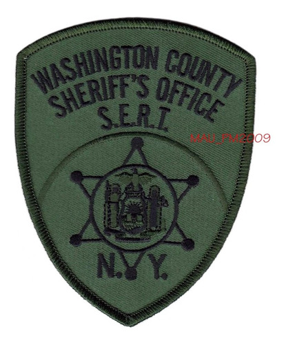 Parche Washington, N York Sheriff Office Baja Visiblidad