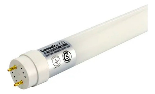 Tubo Led T8 Frio 18w Vidrio 25000 Horas Candela