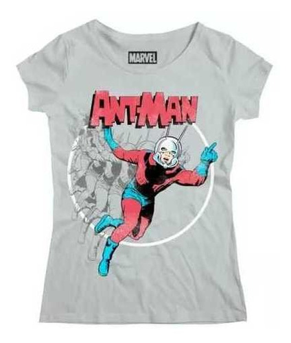 Imagen 1 de 4 de Ant-man Retro Mujer Playera Marvel Edición Limitada