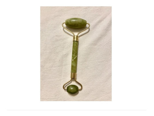 Masajeador Roller Jade Duo Facial Y Corporal Piedra Jade