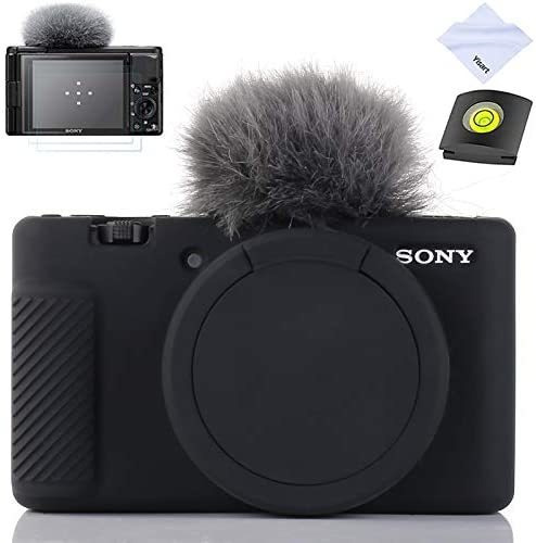 Funda Para Camara Yisau Para Sony Zv-1 Con Protector -negro