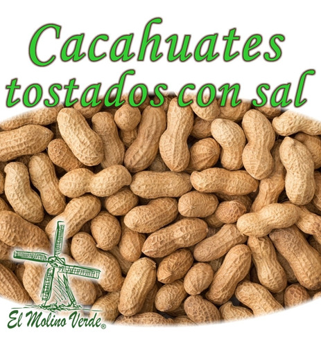 Cacahuates Tostados C/sal 1 Kg