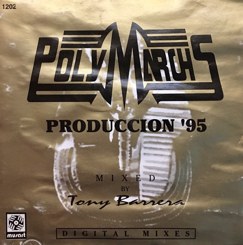 Cd Polymarchs Production95 Con Portadas Mojadas Y Arrugadas | MercadoLibre