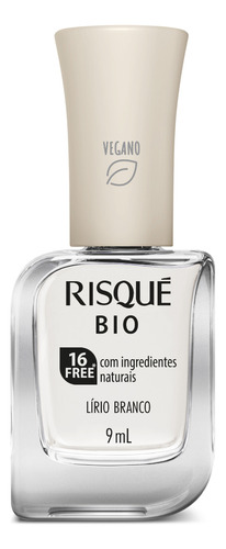 Kit Completo Esmaltes Manicure Risqué Bio 8 Unidades Vegano