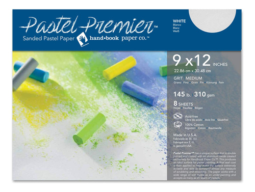 Speedball Premier Papel Pastel Lijado 9 X 12 Grano Medio