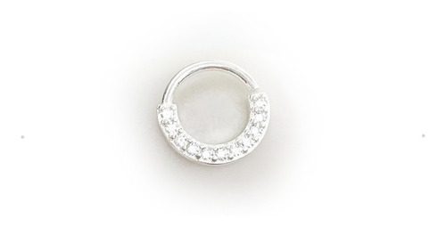 Piercing Septum Plata 925 Strass Piercing Argentina ®