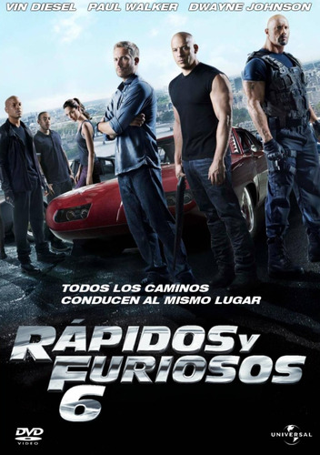 Rapidos Y Furiosos 6 - ( Vin Diesel ) Dvd