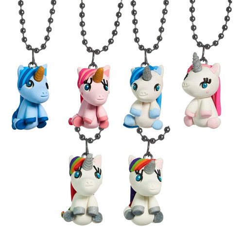 Dijes De Unicornios  (pack 3 Pares) - Hechos A Mano