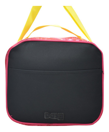 Lonchera Gato Estampado Rosa Termica Dash