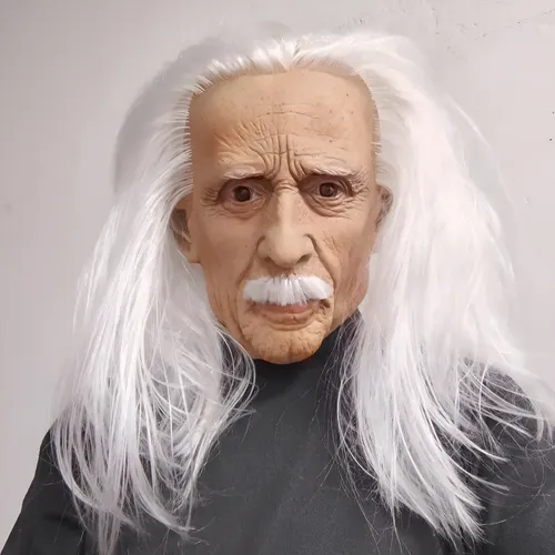 Máscara Realista De Hombre Viejo De Látex Para Halloween - Talla única Adulto, Vista Y Respiración Libres - Ideal Para Fiestas De Terror Y Cosplay