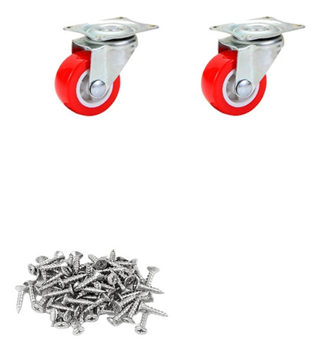 Ruedas Pequeñas Silenciosas De 2 4, Ruedas Universales,
