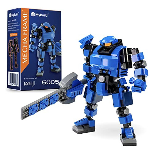 Marco De Mecha Keiji 5005 Traje De Robot Azul, Kit De C...