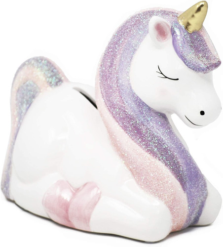 Regalos De Alcancía De Unicornio De Cerámica Para Niã...