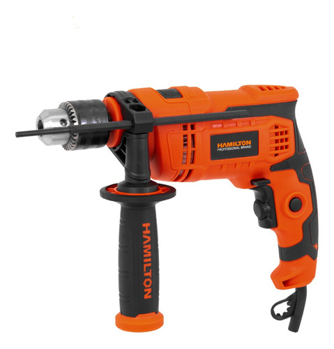 Taladro Percutor Eléctrico 220v 710w Mandril 13mm Hamilton Htp002
