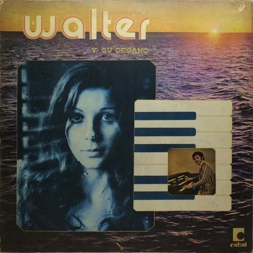 Vinilo Walter Y Su Organo Vol. 4 Lp Argentina 1977