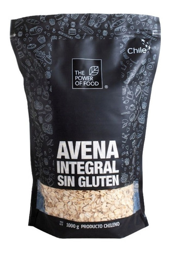 Avena Integral Sin Gluten / 1 Kg / The Power Of Food