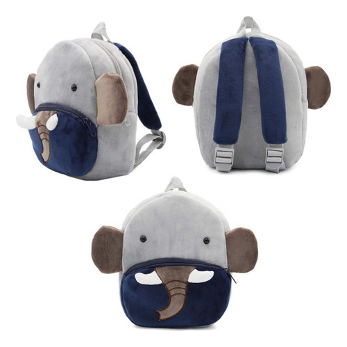 Mochila Preescolar De Felpa Para Niños Y Niñas