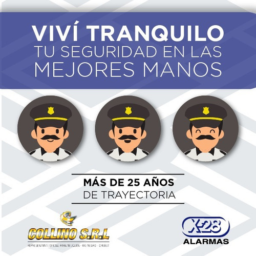 Detector Infrarrojo De Techo C/luz Md96 C X-28 Alarmas