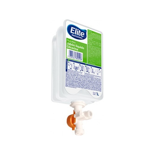 Jabon De Manos Elite  De Glicerina Para Dispenser 1 Lts