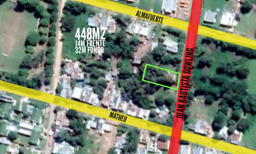 Terreno En Venta - 448mts2 - Carmen De Areco