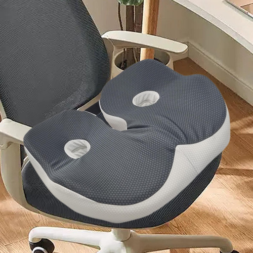 Cojín De Asiento, Cojín Grueso, Ligero, Cómodo, Gris