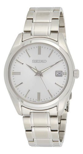 Reloj Seiko Sur307 Essentials Para Hombre, Color Plateado, 1