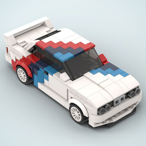Bmw M3 E30 - Bloques De Construcción Moc, Juguete De Regalo