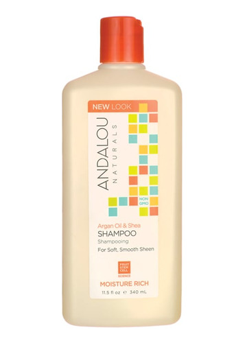 Andalou Naturals Moisture Rich Shampoo - Argan Oil & Shea 11